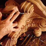 Wood carving chisel 6pc set I Round Handle - Wudore