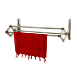 Wall Mounted 3 Lines Cloth Drying Stand