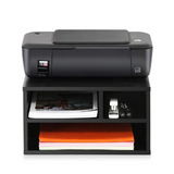 Printer stand 3-tier Black I On-Desk - Wudore
