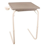 Multi utility Laptop Table I Beige with White