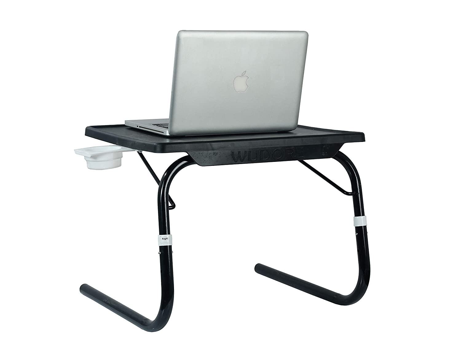 Mini foldable Study table - Black with Black legs