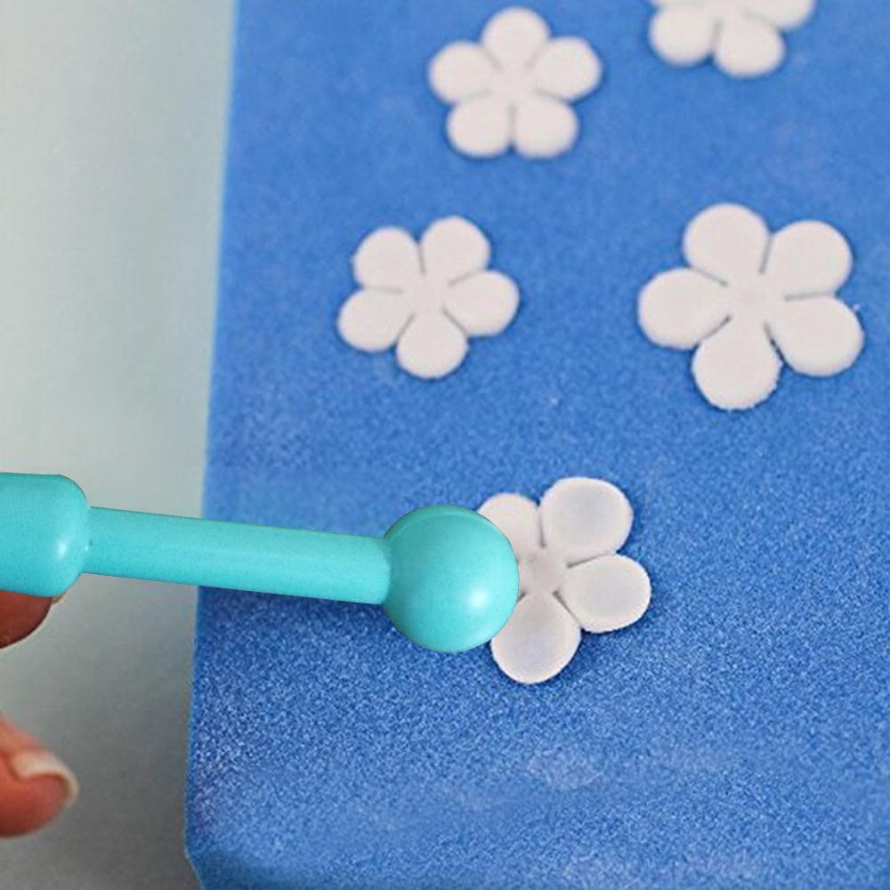 Fondant Cake Decor Flower Sugar Craft Modelling Tools Clay Mould (8PC-Set)