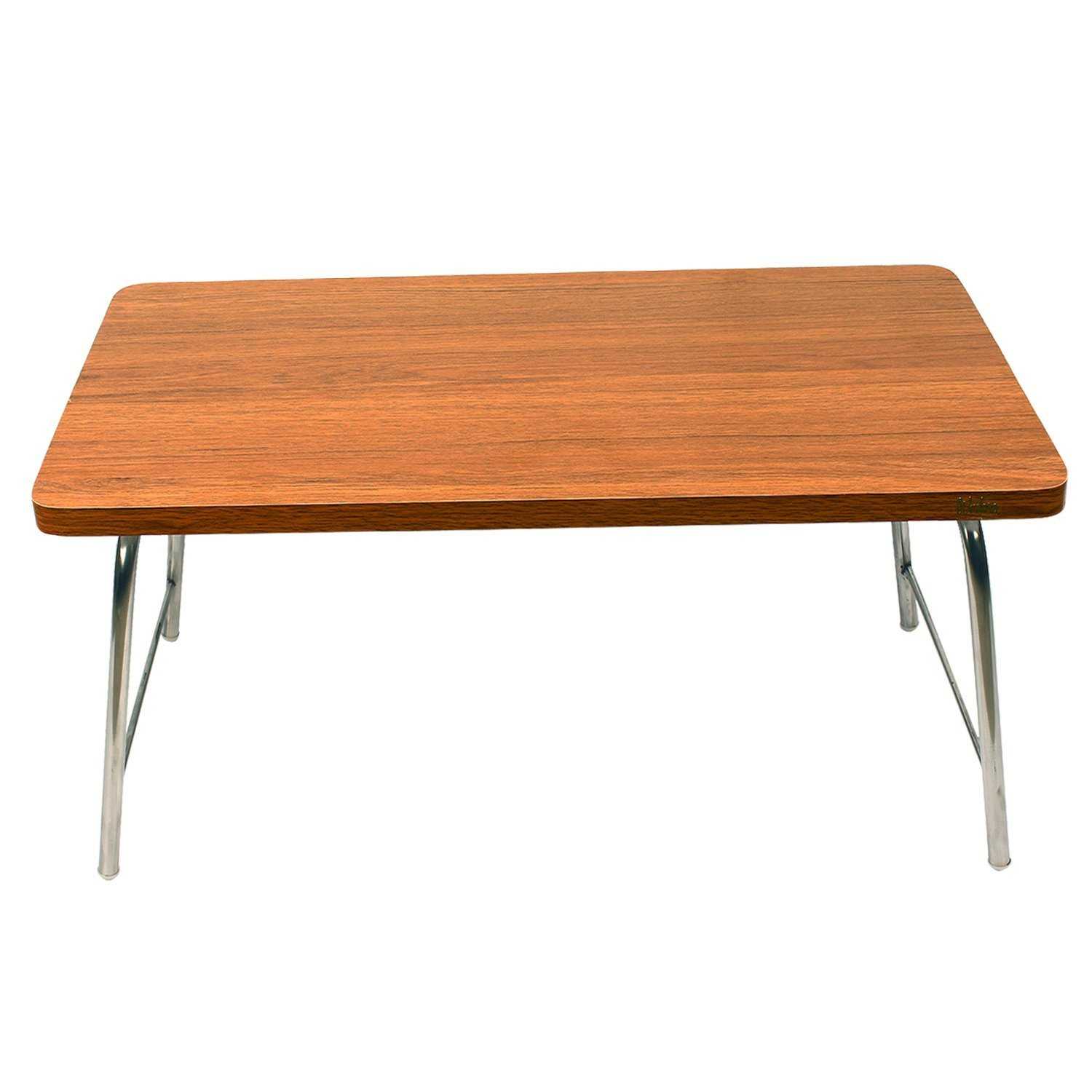 Walnut color bed laptop table