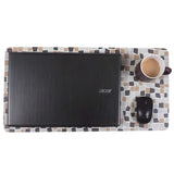 Laptop Table With Folding Steel Legs - Mosaic | Wudore