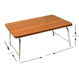 Walnut color bed laptop table
