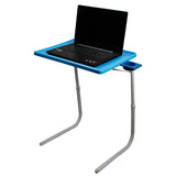 Laptop Tablemate with sky blue finishing | Wudore
