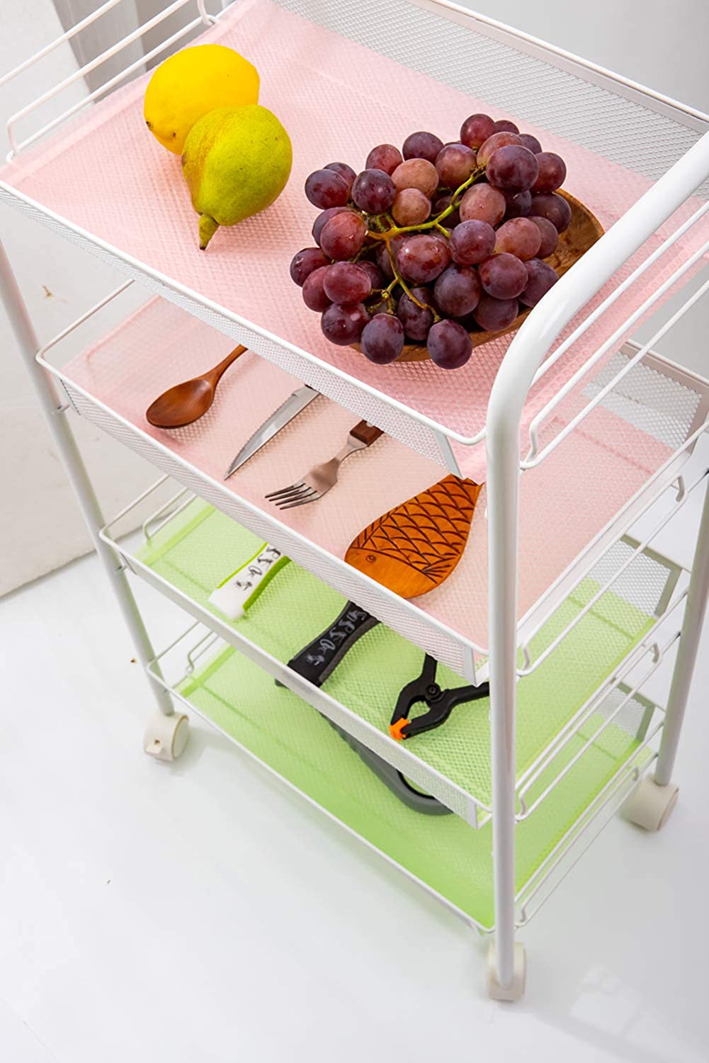 Anti Slip Mat Dresser & Wardrobe Liner - (Pink 5 Meter)