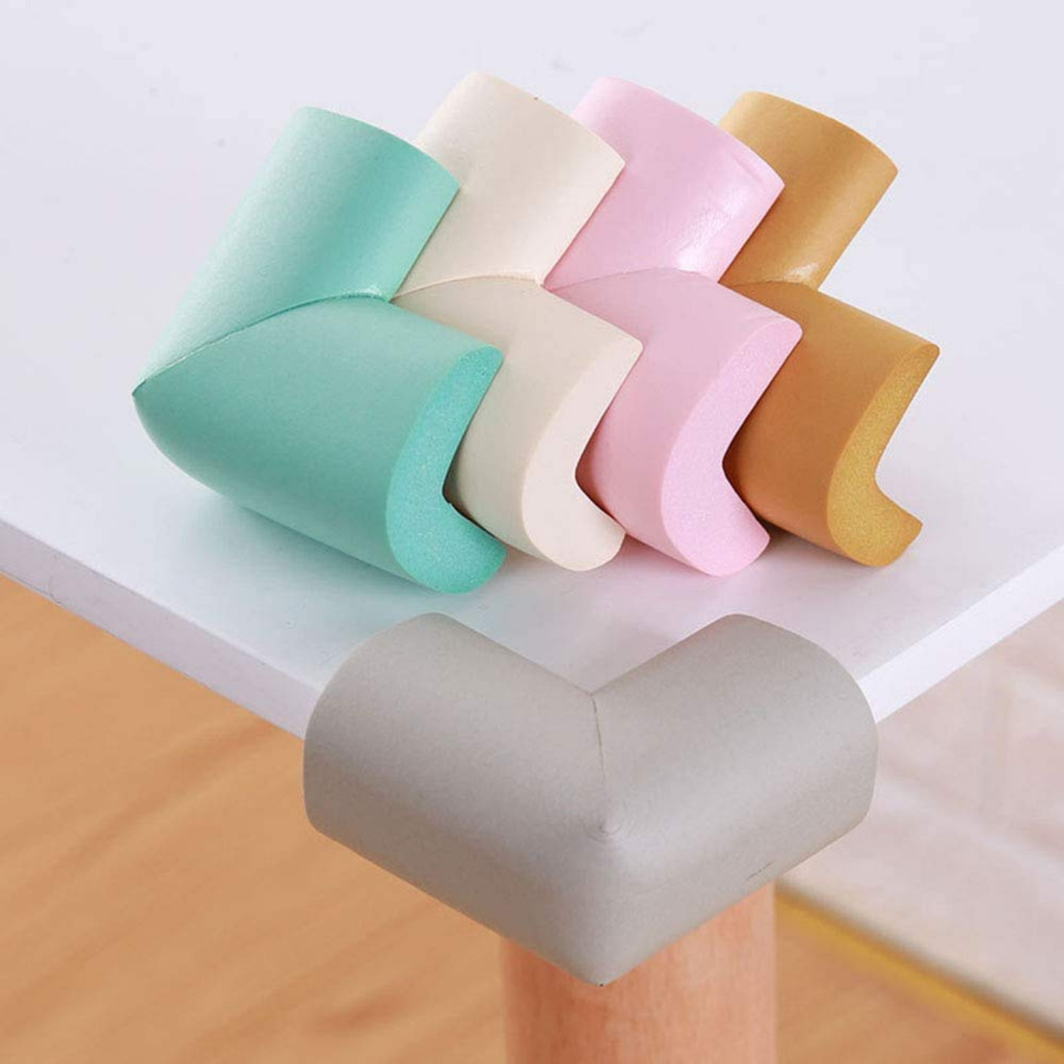 Cute Corner Protector, Baby Proofing Table Corner Guards 4 Pack
