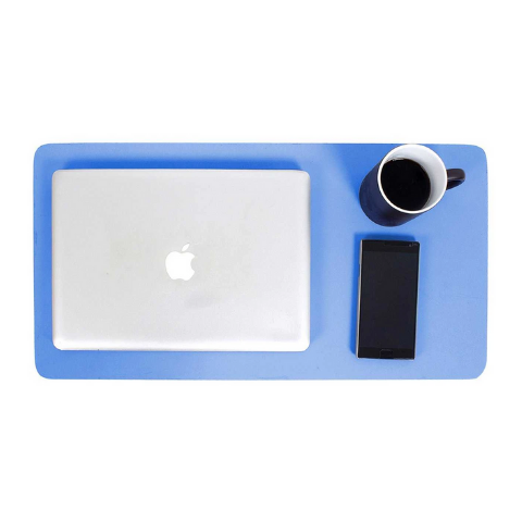 Mini Laptop table with folding legs I Medium Blue