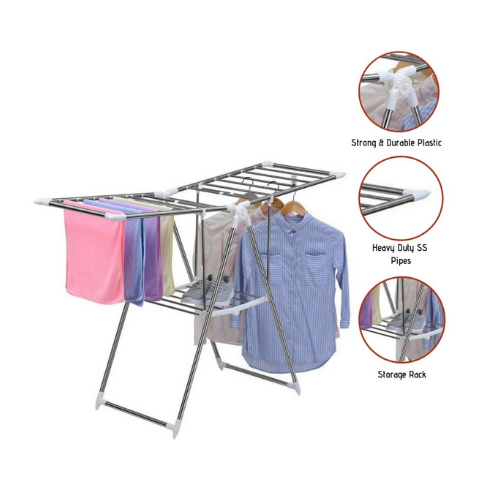 Light weight Easy use Cloth drying stand - Wudore.com
