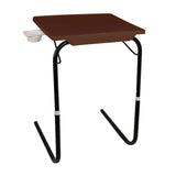  Tablemate with black legs and brown finishing | Wudore