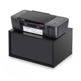 Printer stand 3-tier Black I On-Desk - Wudore