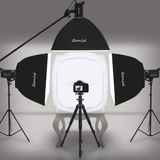 Portable Photo Shooting Tent with 4 colors Backdrop I 60SQ Cube - Wudore