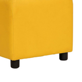 Upholstered Pouf stool I Soft-cube - Wudore