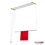 Ceiling cloth hanger for Balcony in 3 lines Super Luxury model - Wudore.com