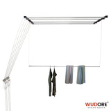 Pulley cloth drying hanger in 6 lines - 12mm OD I Superio