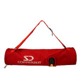 YogaMat Carry Bag with Pouch and Name Tag I Red